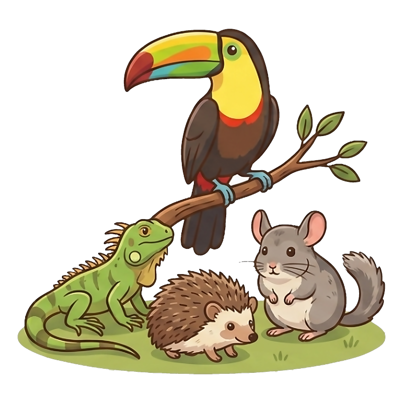 Animais exóticos